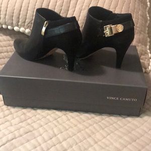 Vince Camuto Black Booties